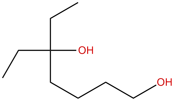 Image of 5-ethyl-1,5-heptanediol