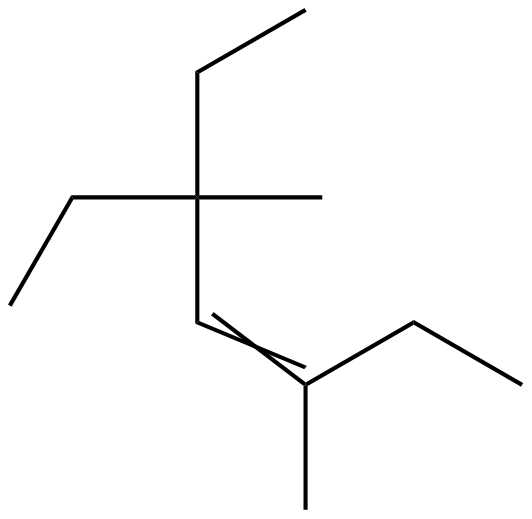 Image of 5-ethyl-3,5-dimethyl-3-heptene