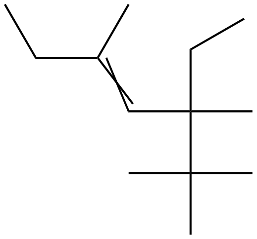 Image of 5-ethyl-3,5,6,6-tetramethyl-3-heptene