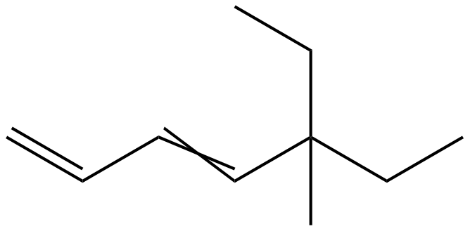 Image of 5-ethyl-5-methyl-1,3-heptadiene