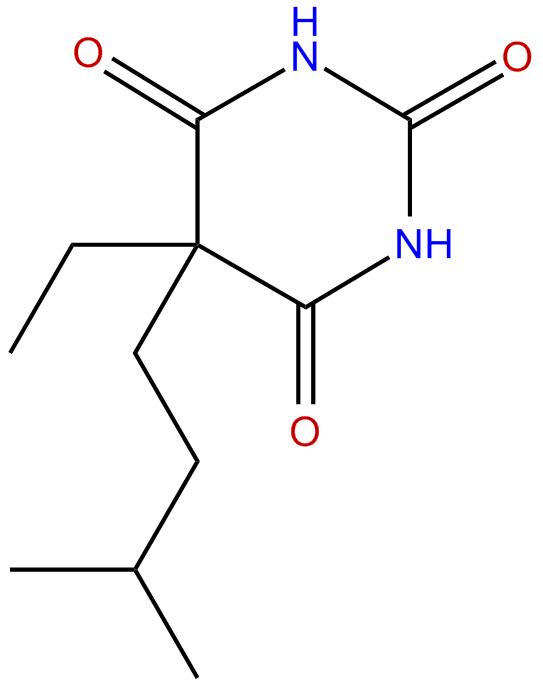 Image of 5-ethyl-5-(3-methylbutyl)-2,4,6(1H,3H,5H)-pyrimidinetrione
