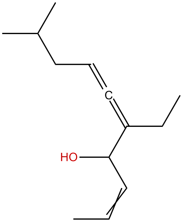 Image of 5-ethyl-9-methyl-2,5,6-decatrien-4-ol