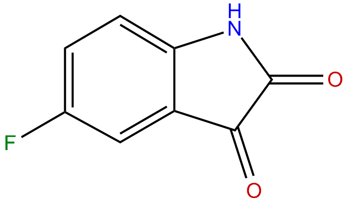 Image of 5-fluoro-2,3-indoledione