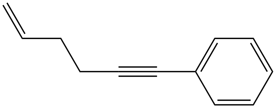 Image of 5-hexen-1-ynylbenzene