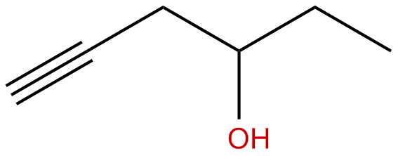 Image of 5-hexyn-3-ol