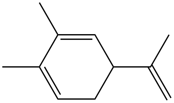 Image of 5-isopropenyl-2,3-dimethyl-1,3-cyclohexadiene