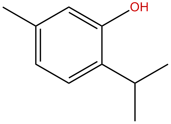 Image of 5-methyl-2-(1-methylethyl)phenol