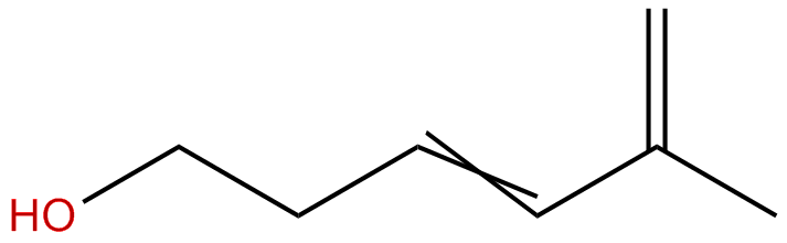 Image of 5-methyl-3,5-hexadien-1-ol