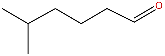 Image of 5-methylhexanal