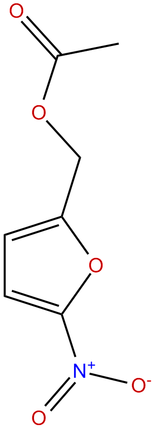 Image of 5-nitro-2-furanmethyl ethanoate