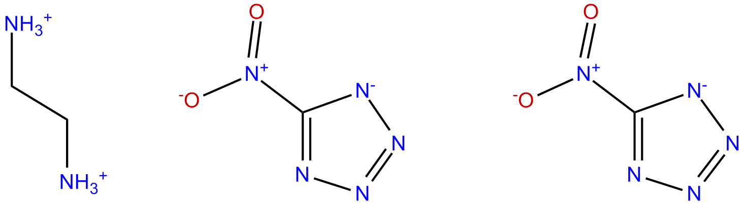 Image of 5-nitrotetrazole ethylenediamine salt
