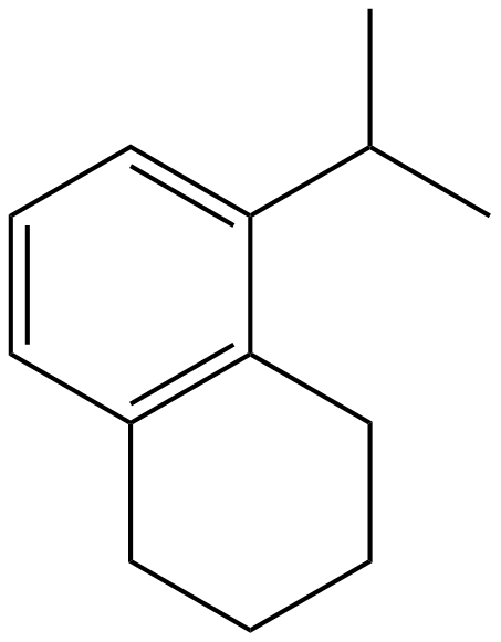 Image of 5-(1-methylethyl)-1,2,3,4-tetrahydronaphthalene