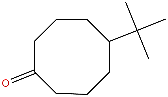 Image of 5-(1,1-dimethylethyl)cyclooctanone