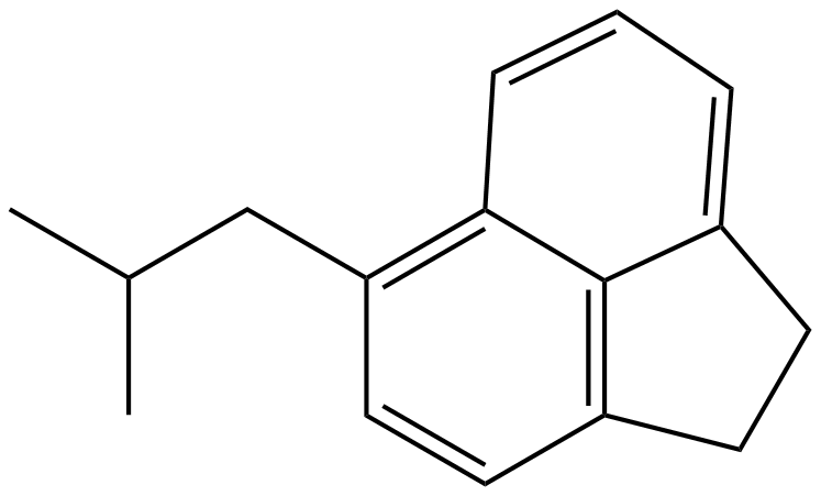 Image of 5-(2-methylpropyl)acenaphthene