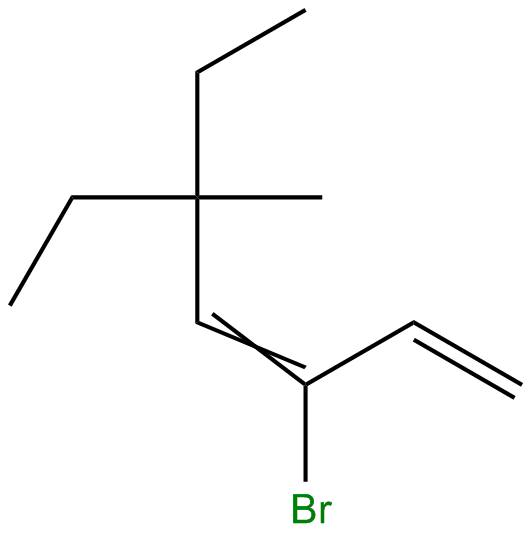 Image of 5,5-diethyl-3-bromo-1,3-hexadiene