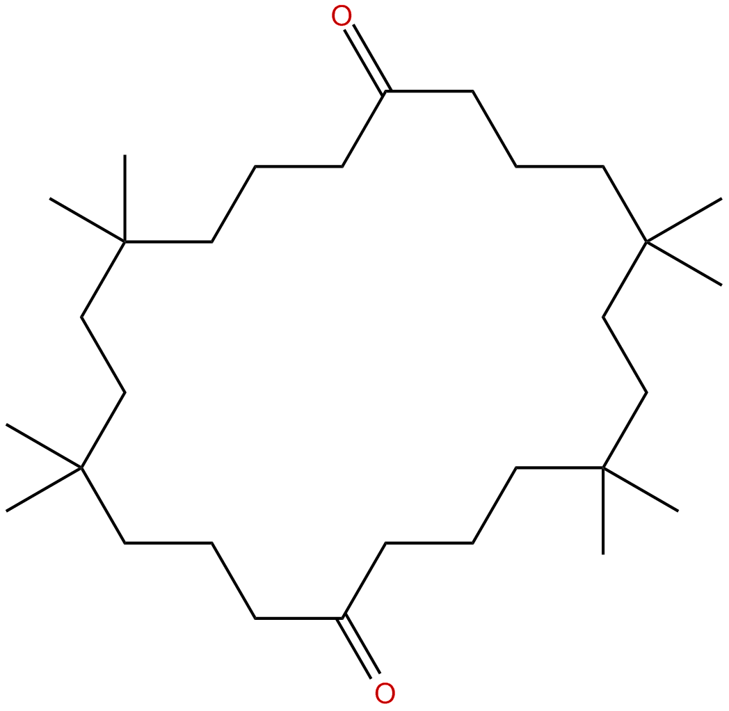 Image of 5,5,8,8,16,16,19,19-octamethylcyclodocosane-1,12-dione