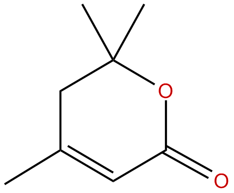 Image of 5,6-dihydro-4,6,6-trimethyl-2H-pyran-2-one