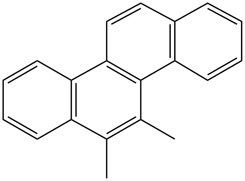 Image of 5,6-dimethylchrysene