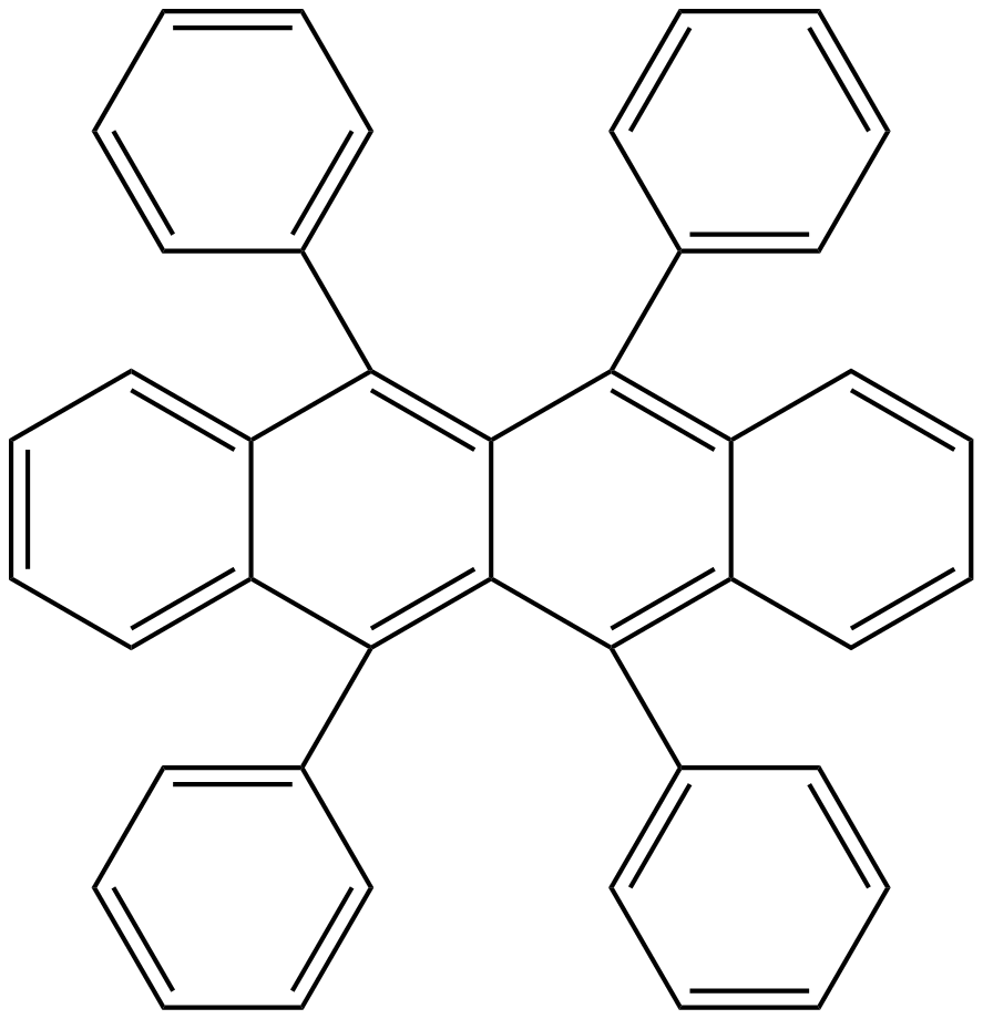 Image of 5,6,11,12-tetraphenylnaphthacene