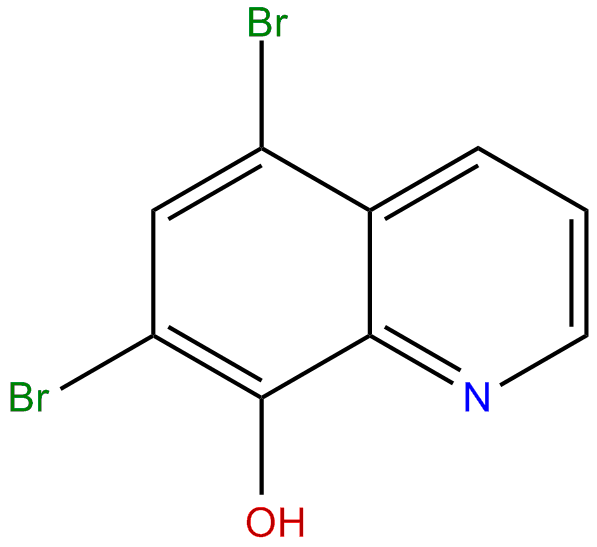 Image of 5,7-dibromo-8-quinolinol