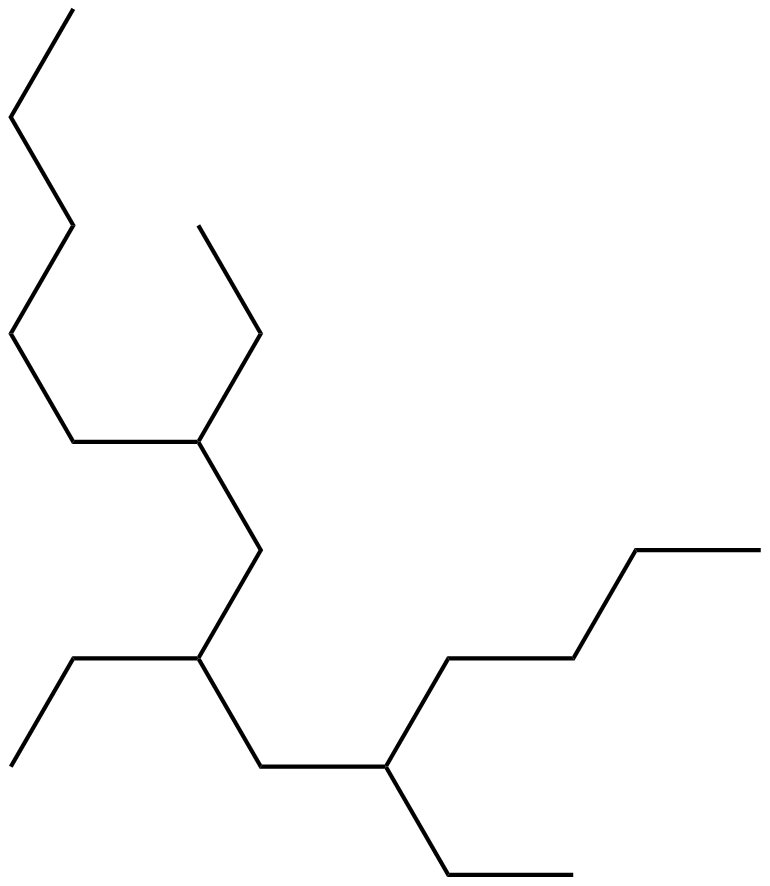 Image of 5,7,9-triethyltetradecane