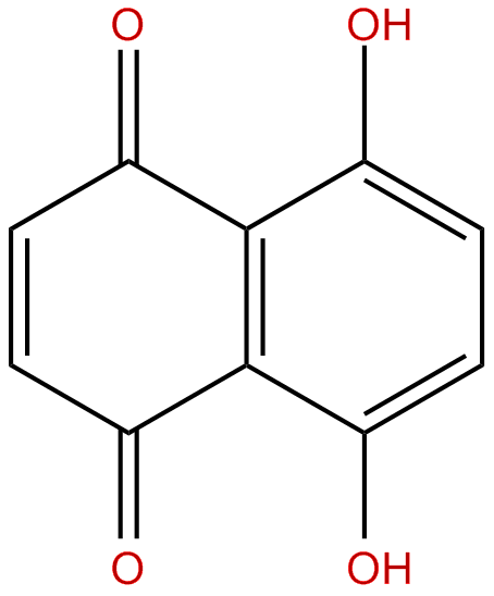 Image of 5,8-dihydroxy-1,4-naphthoquinone