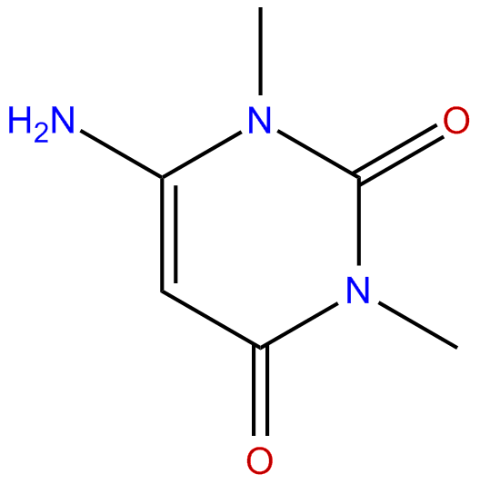 Image of 6-amino-1,3-dimethyluracil