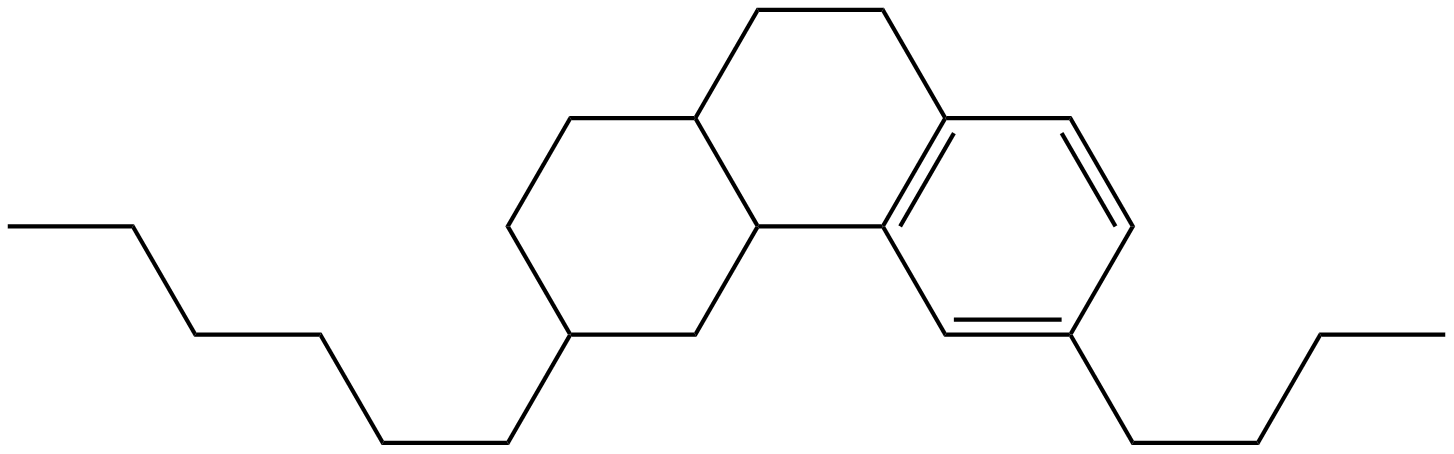 Image of 6-butyl-3-hexyl-1,2,3,4,4a,9,10,10a-octahydrophenanthrene