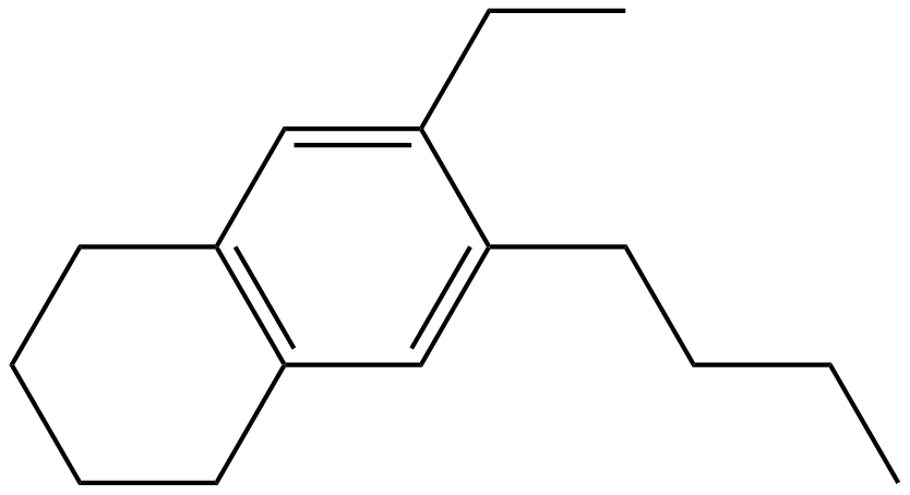 Image of 6-butyl-7-ethyl-1,2,3,4-tetrahydronaphthalene