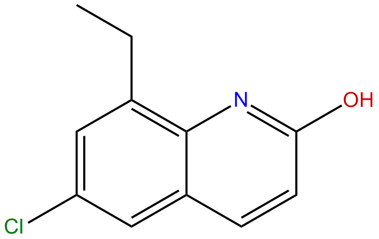 Image of 6-chloro-8-ethyl-2-hydroxyquinoline