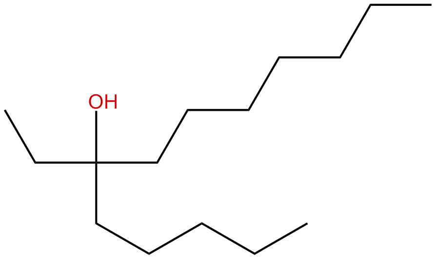 Image of 6-ethyl-6-tridecanol