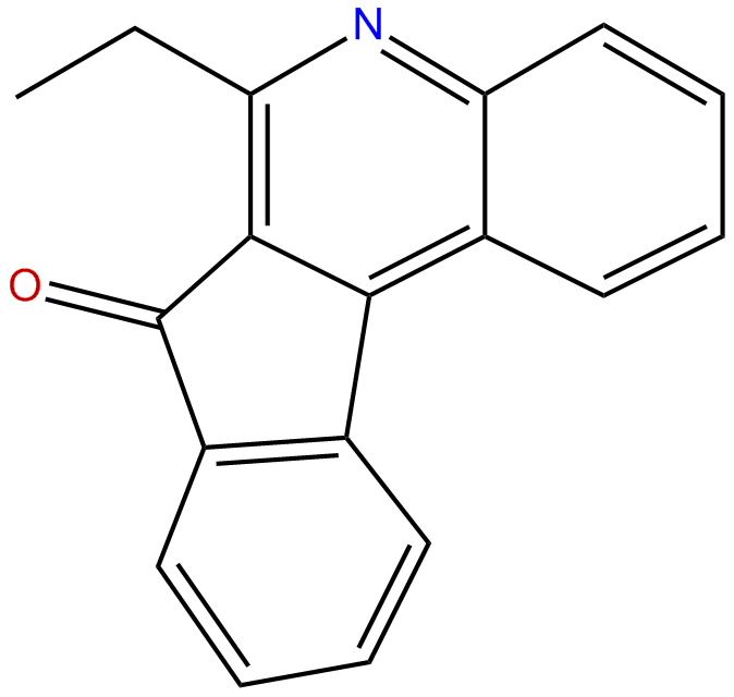 Image of 6-ethyl-7H-indeno[2,1-c]quinolin-7-one