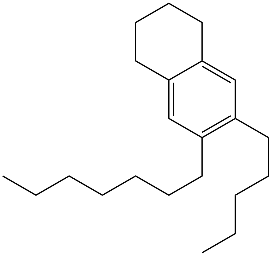 Image of 6-heptyl-7-pentyl-1,2,3,4-tetrahydronaphthalene