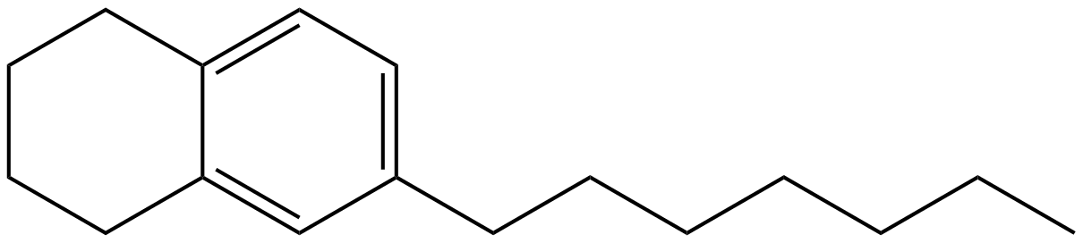 Image of 6-heptyltetralin