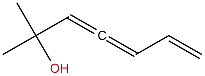 Image of 6-methyl-1,3,4-heptatrien-6-ol