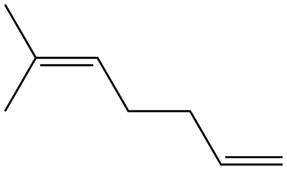 Image of 6-methyl-1,5-heptadiene
