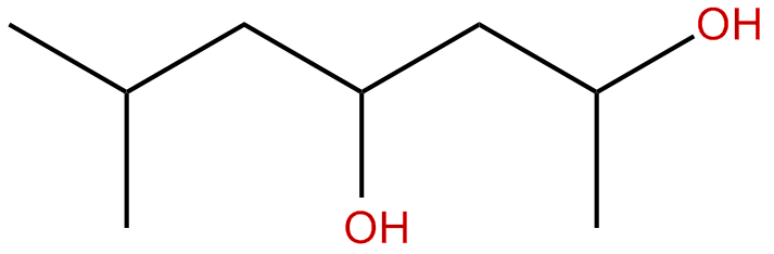 Image of 6-methyl-2,4-heptanediol