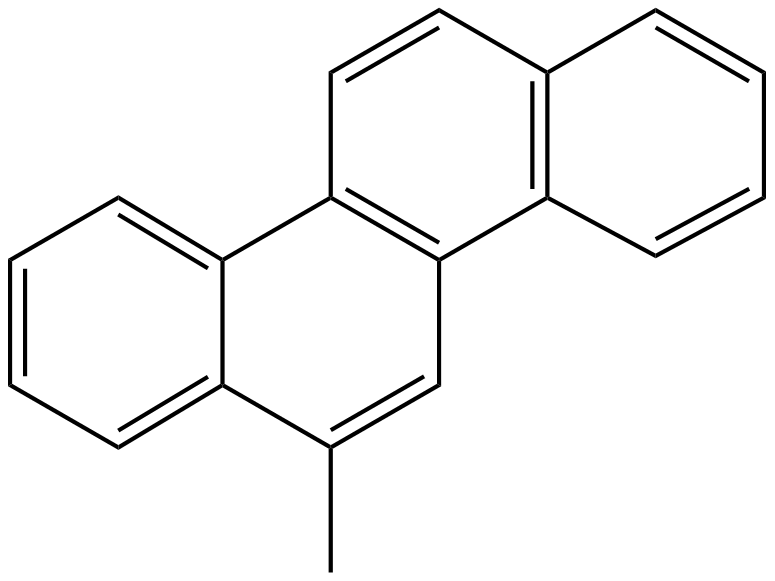 Image of 6-methylchrysene