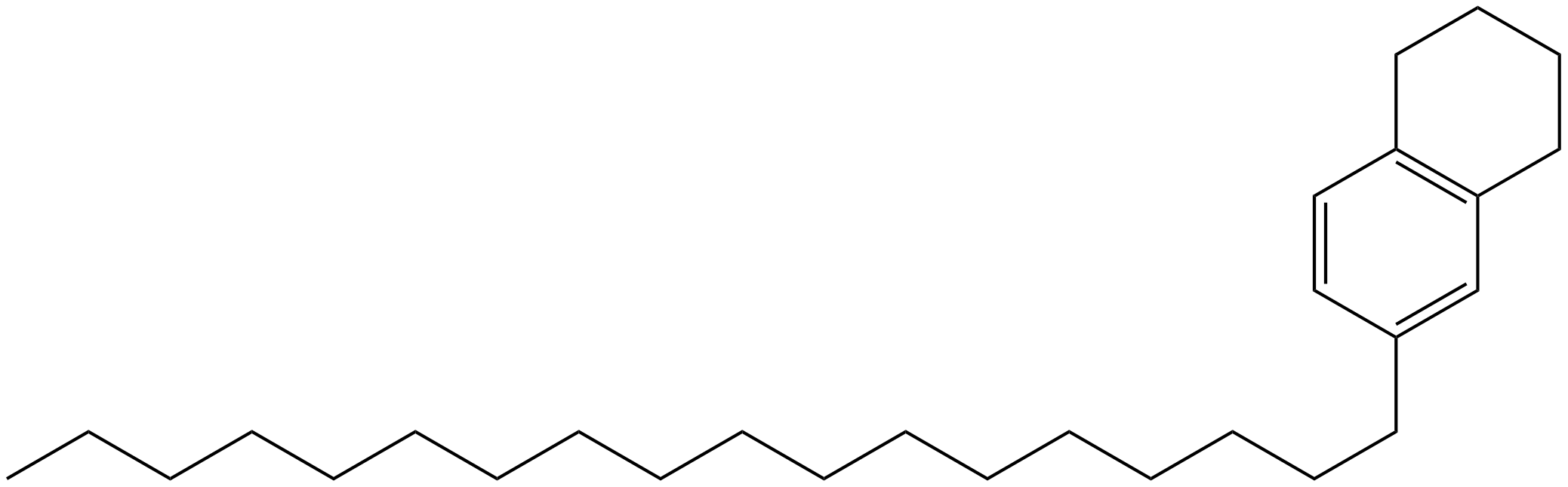 Image of 6-octadecyl-1,2,3,4-tetrahydronaphthalene