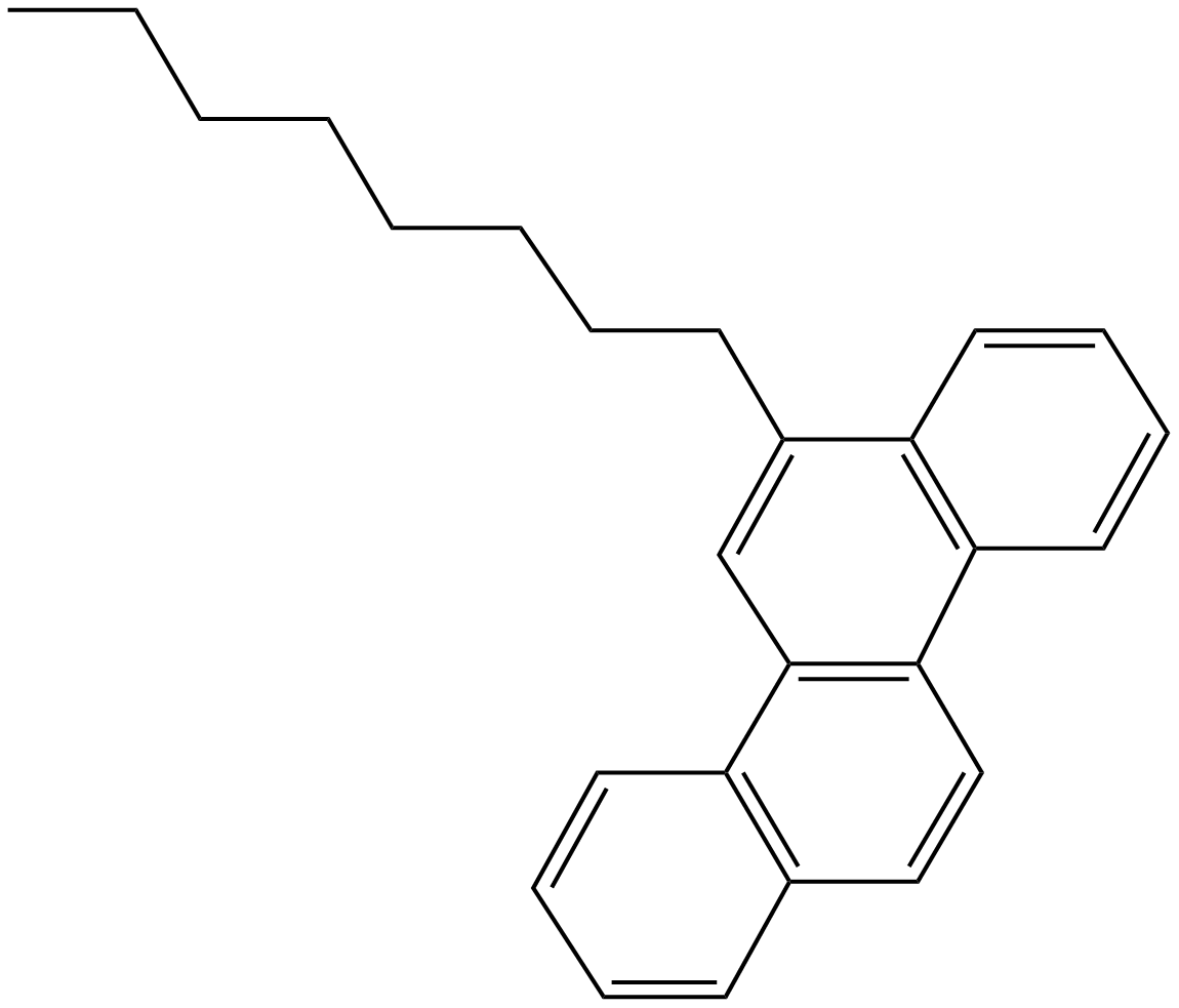 Image of 6-octylchrysene