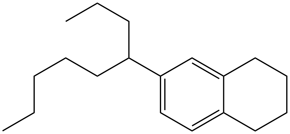 Image of 6-(1-propylhexyl)-1,2,3,4-tetrahydronaphthalene