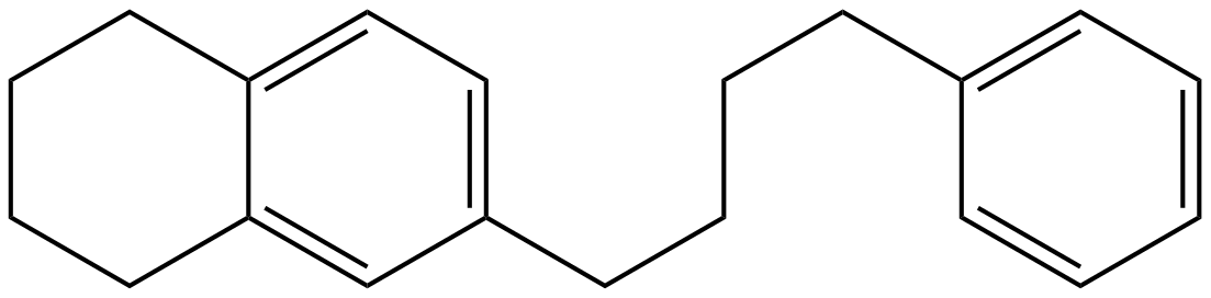 Image of 6-(4-phenylbutyl)-1,2,3,4-tetrahydronaphthalene