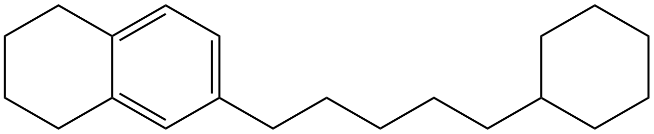 Image of 6-(5-cyclohexylpentyl)-1,2,3,4-tetrahydronaphthalene