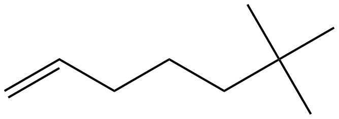 Image of 6,6-dimethyl-1-heptene