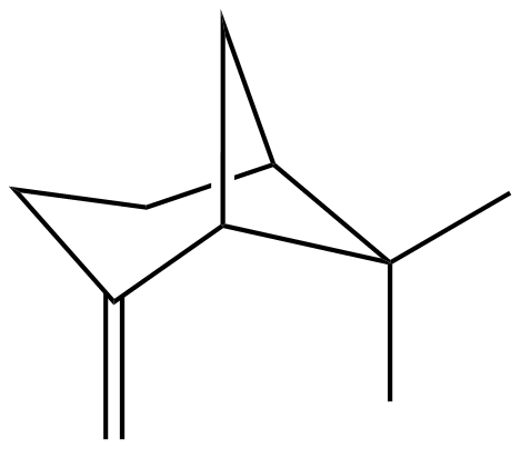 Image of 6,6-dimethyl-2-methylenebicyclo[3.1.1]heptane