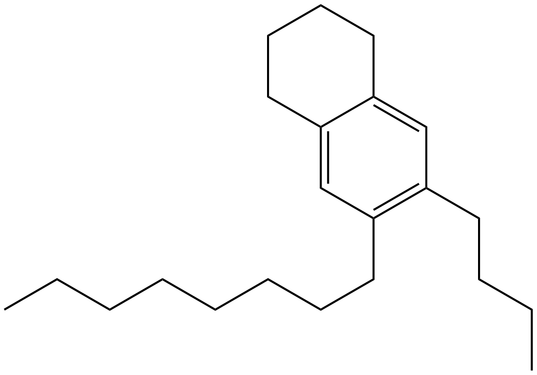 Image of 7-butyl-6-octyl-1,2,3,4-tetrahydronaphthalene