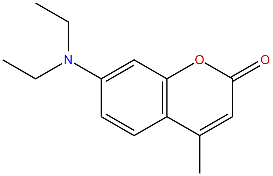 Image of 7-diethylamino-4-methyl-2H-1-benzopyran-2-one