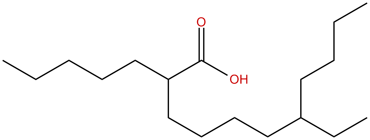 Image of 7-ethyl-2-pentylundecanoic acid