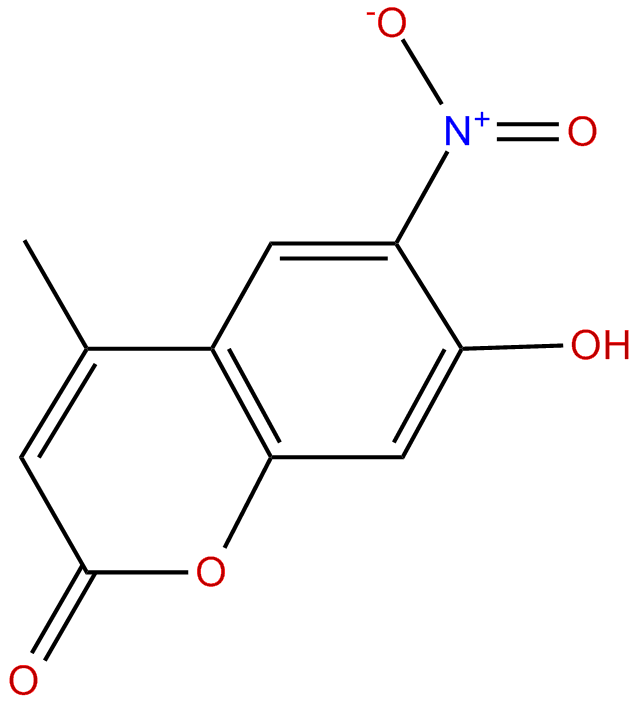 Image of 7-hydroxy-6-(hydroxy(oxido)amino)-4-methyl-2H-chromen-2-one