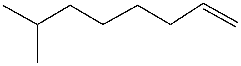 Image of 7-methyl-1-octene